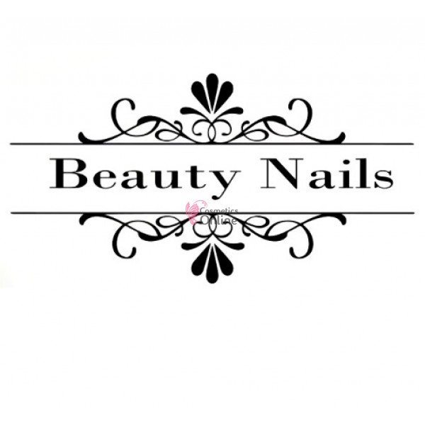 Sablon sticker de perete pentru salon de infrumusetare - J055L - Beauty Nail - Negru